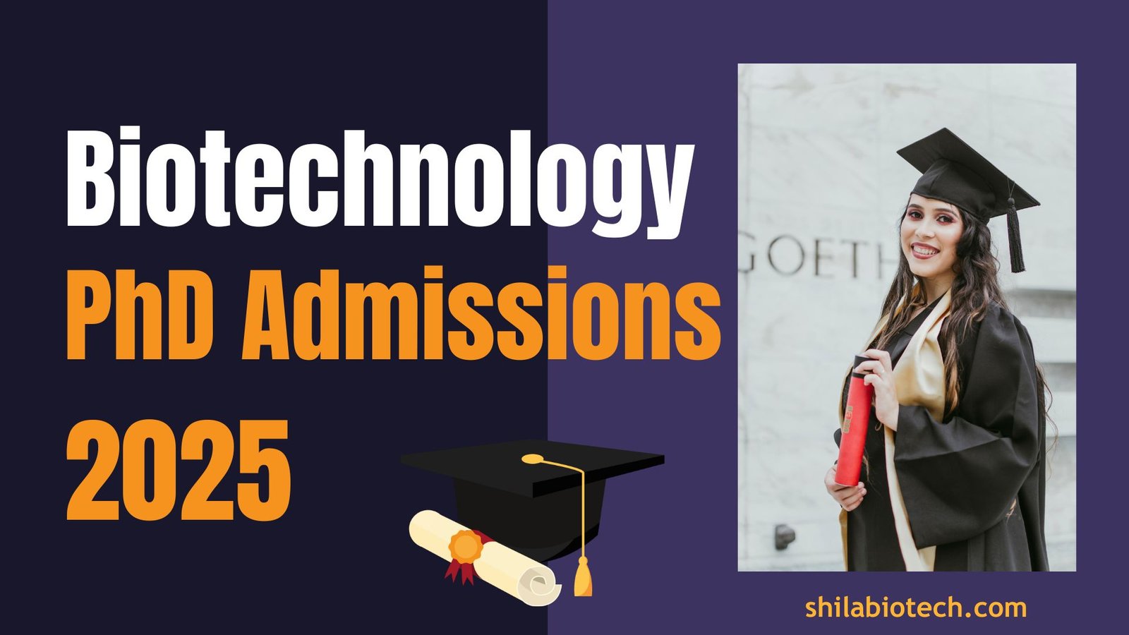 PhD Biotechnology Admissions