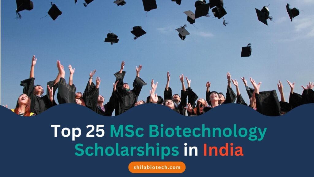 Top 25 MSc Biotechnology Scholarships in India